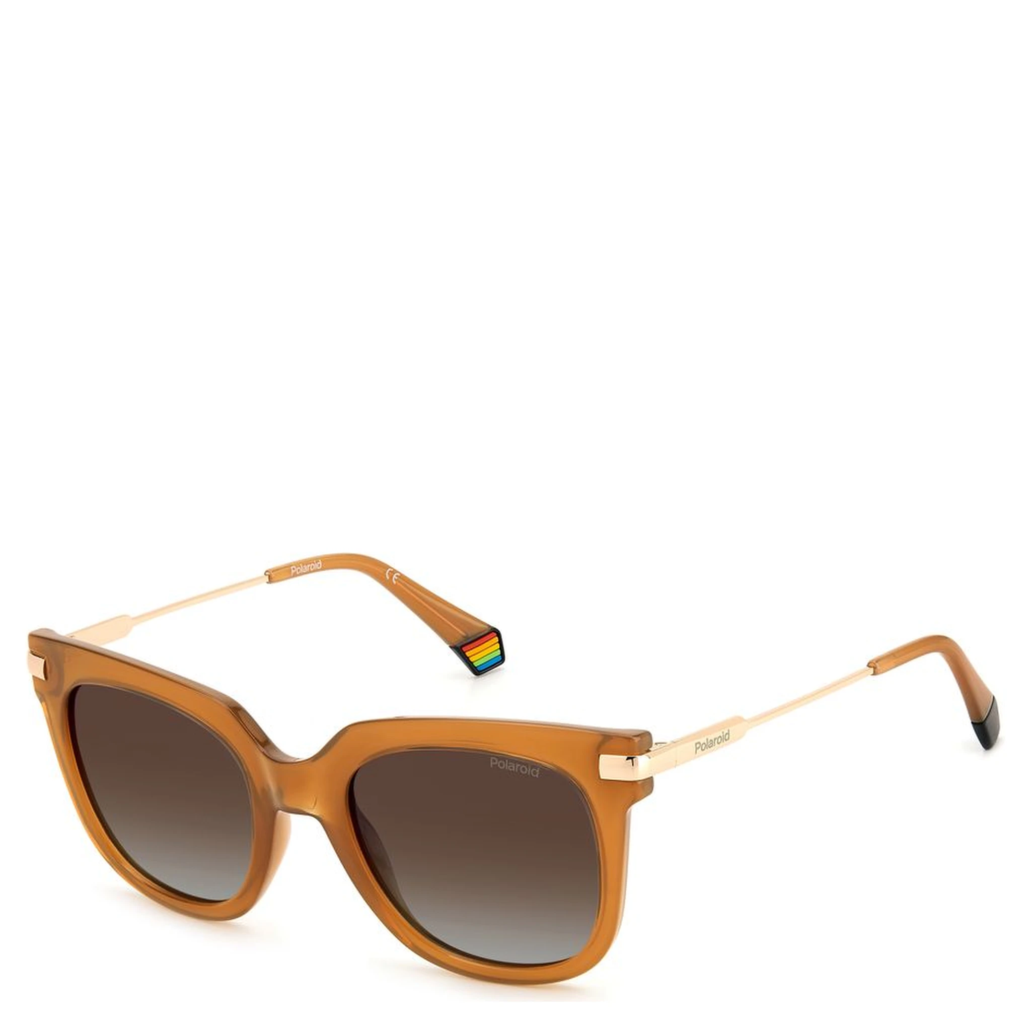 Orange Resin Sunglasses