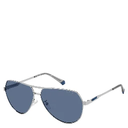 Gray Metal Sunglasses