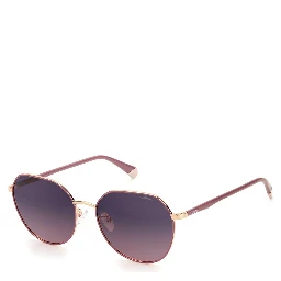 Rose Gold Metal Sunglasses