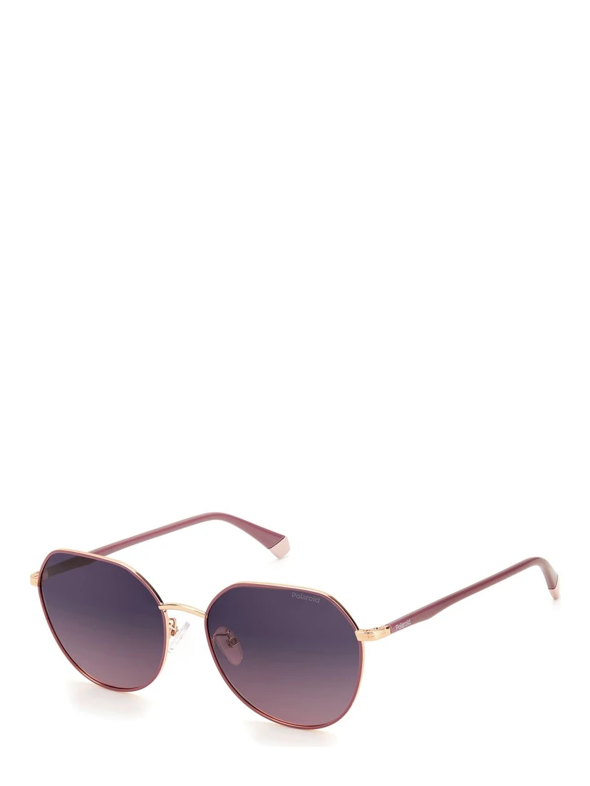 Rose Gold Metal Sunglasses