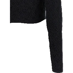 Black Viscose Cardigan