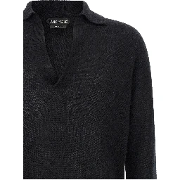 Black Cashmere Cardigan