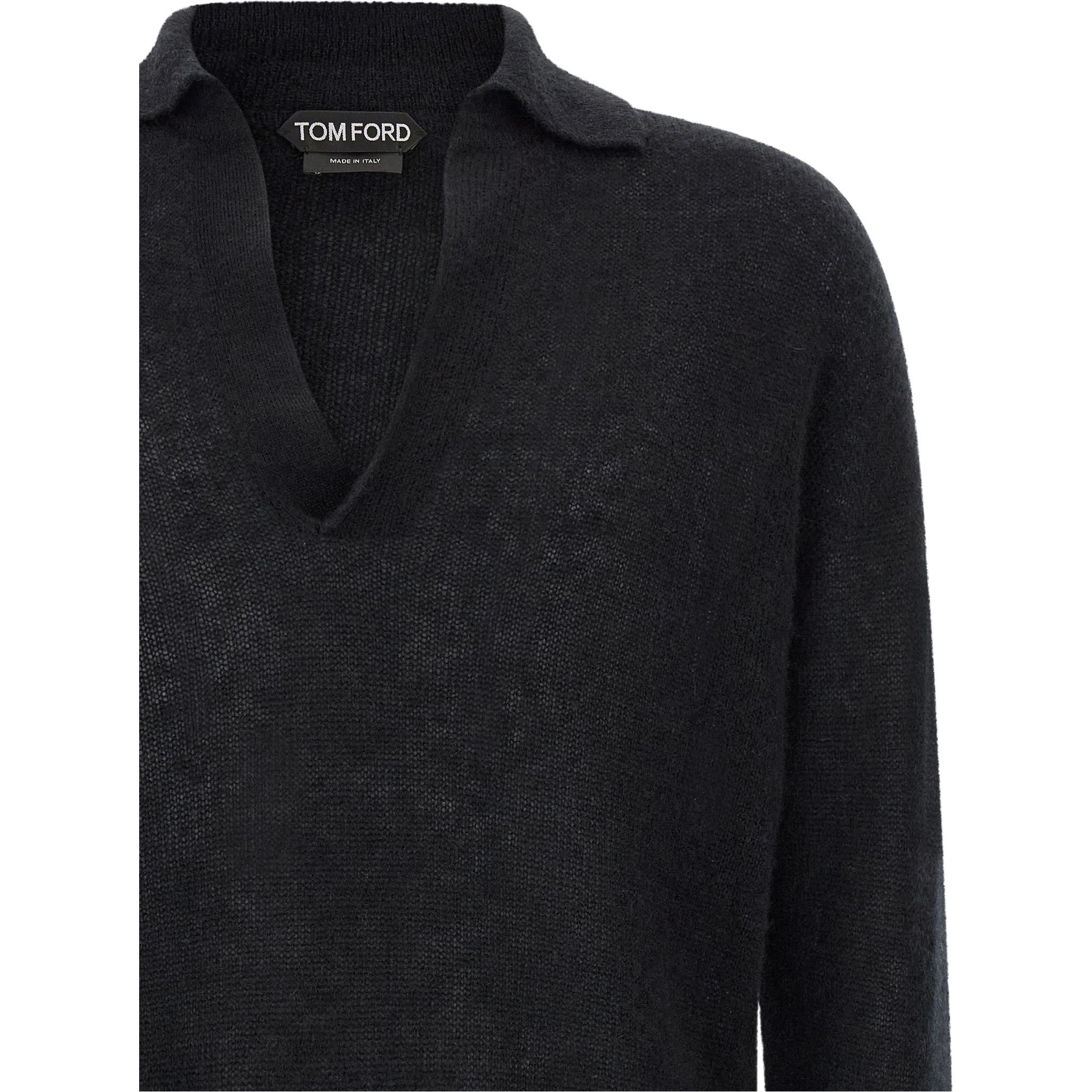 Black Cashmere Cardigan