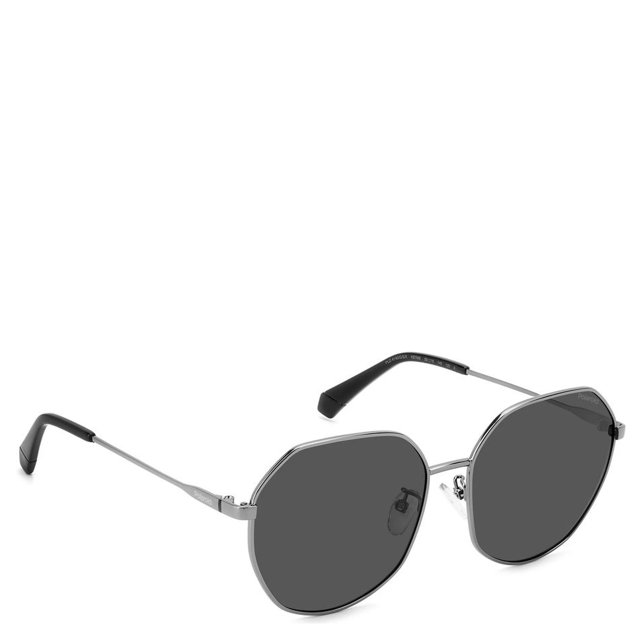 Gray Metal Sunglasses