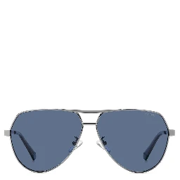 Gray Metal Sunglasses