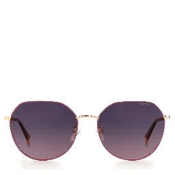 Rose Gold Metal Sunglasses