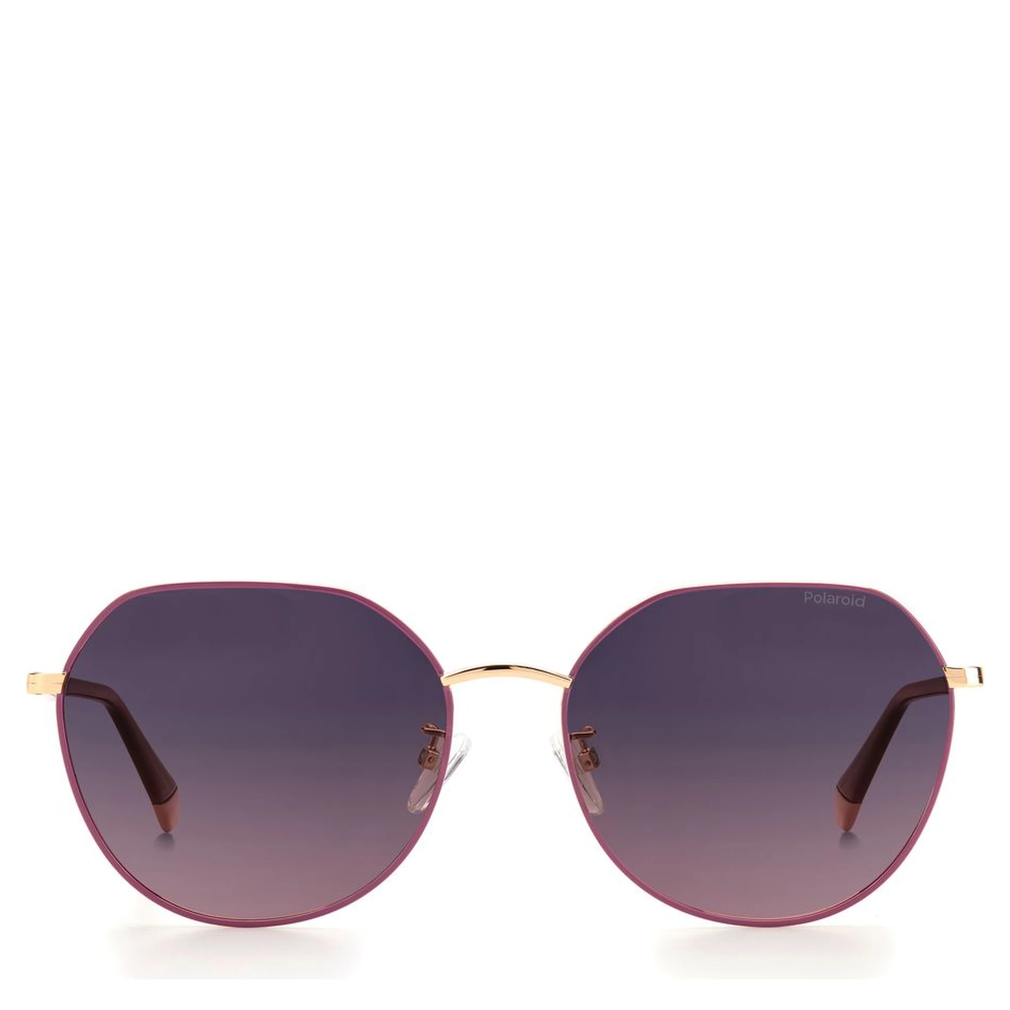 Rose Gold Metal Sunglasses