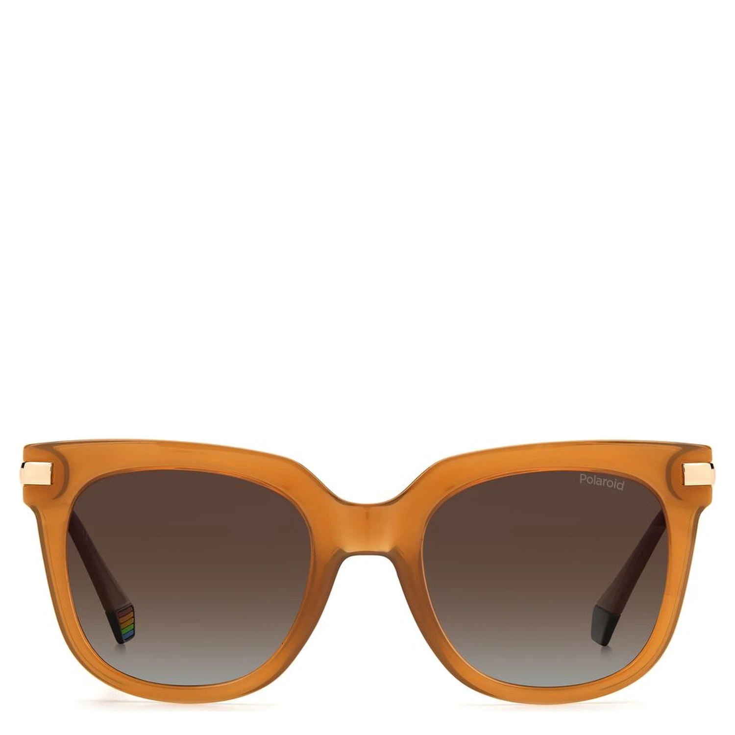 Orange Resin Sunglasses
