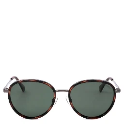 Brown Metal Sunglasses