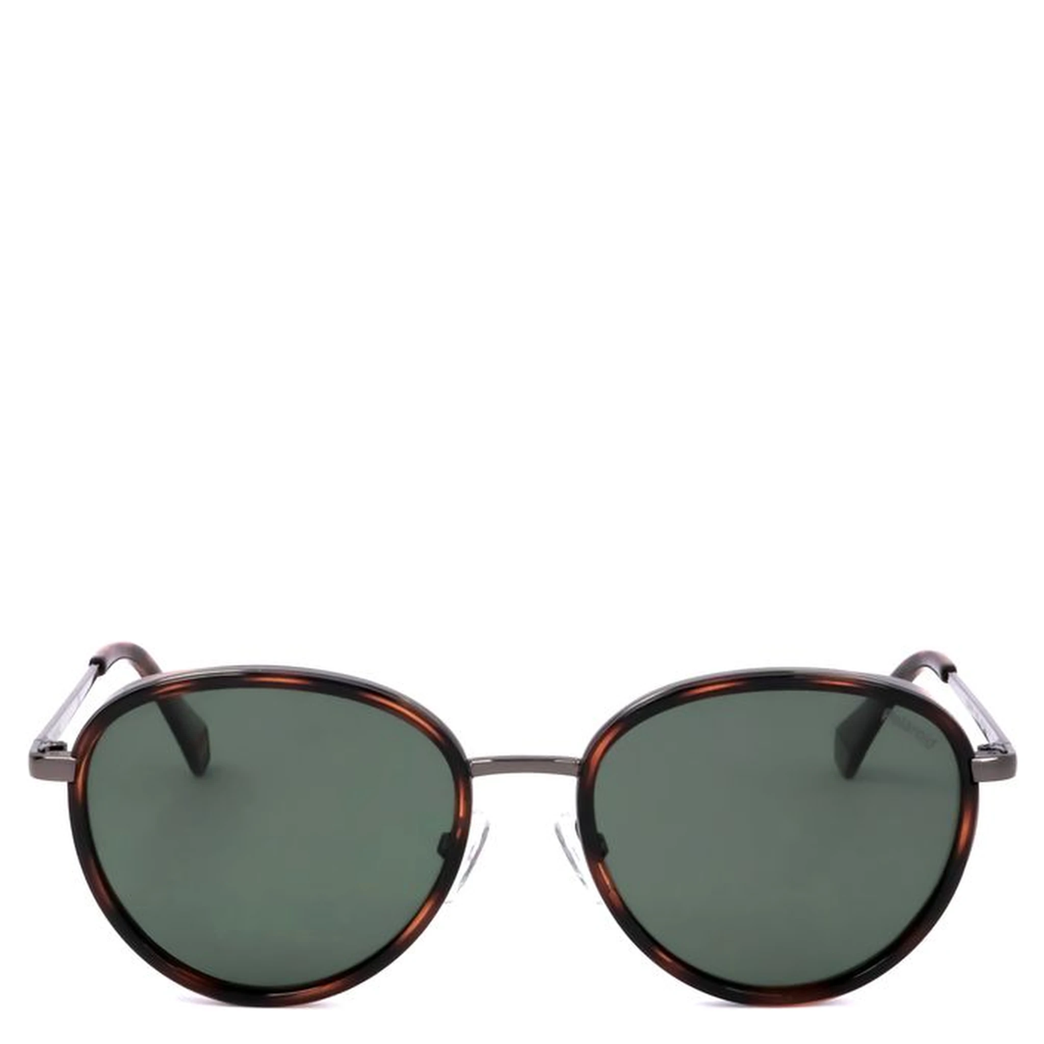 Brown Metal Sunglasses