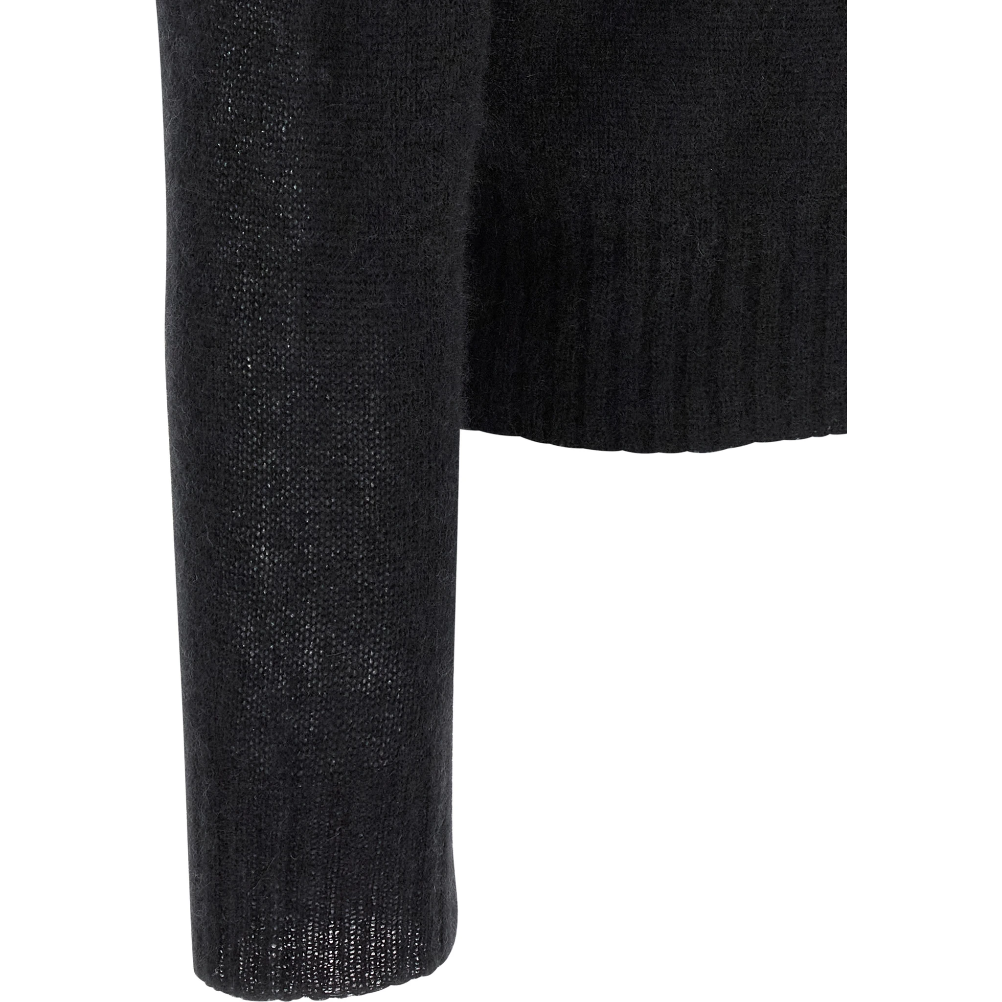 Black Cashmere Cardigan
