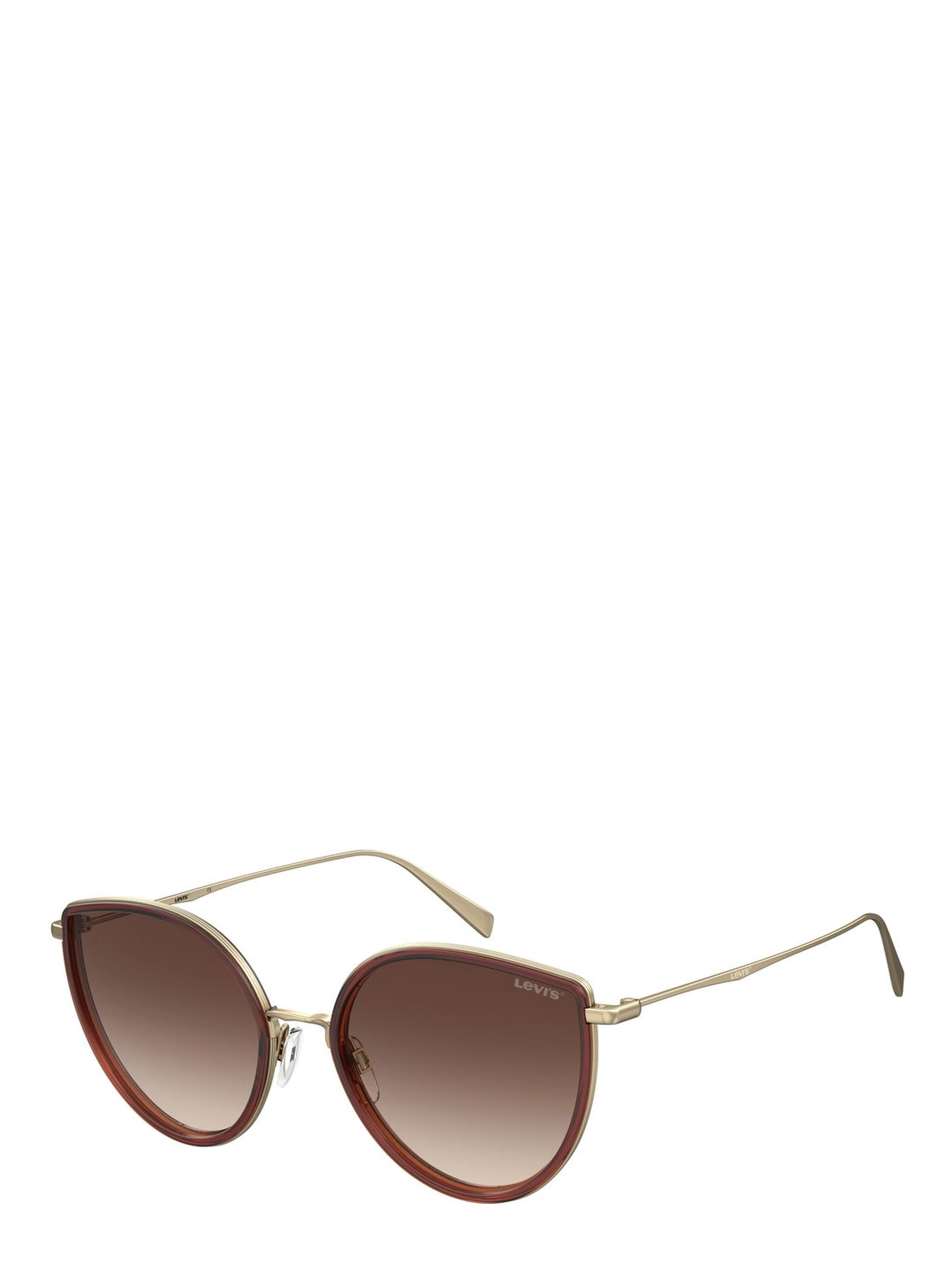 Brown Metal Sunglasses