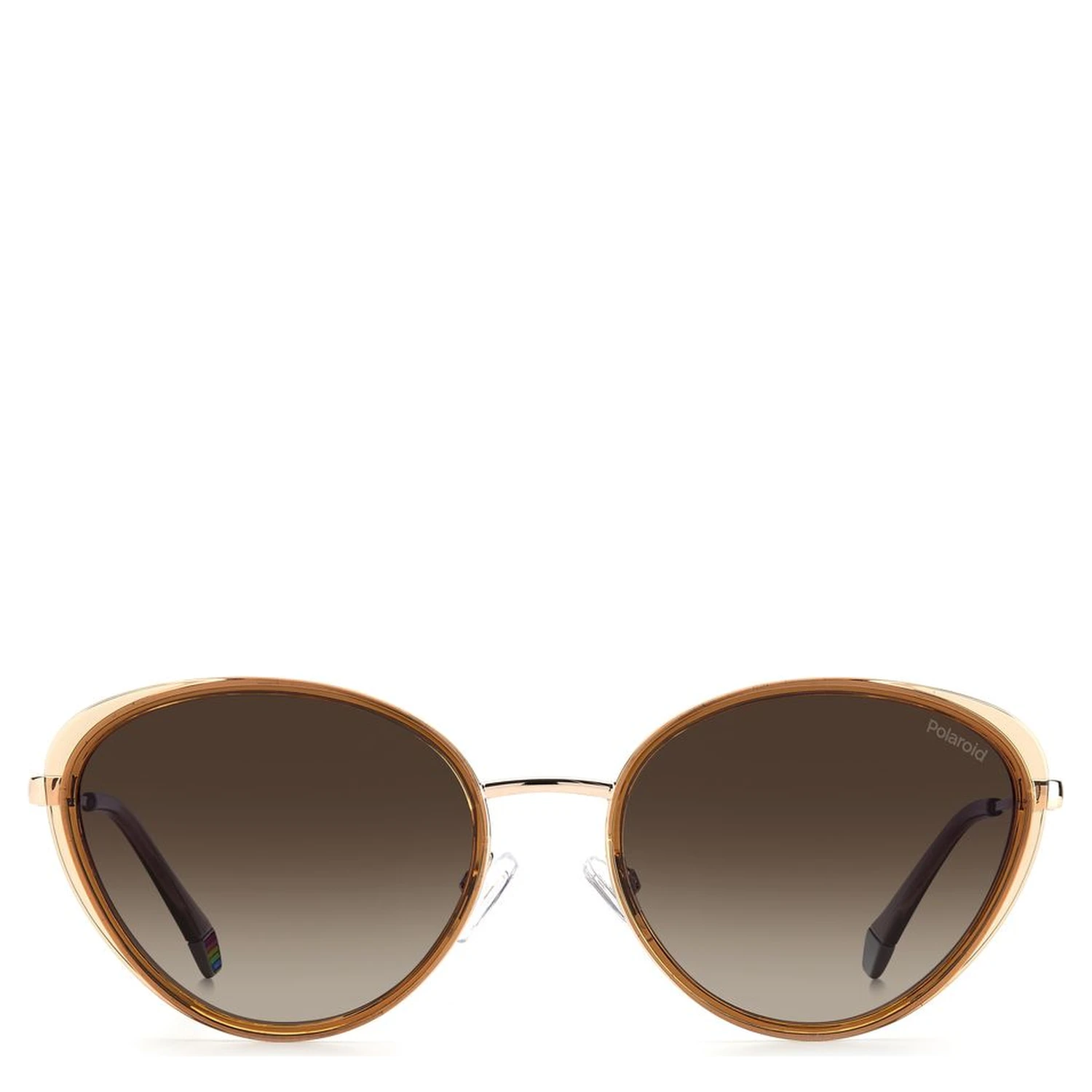 Beige Plastic Sunglasses