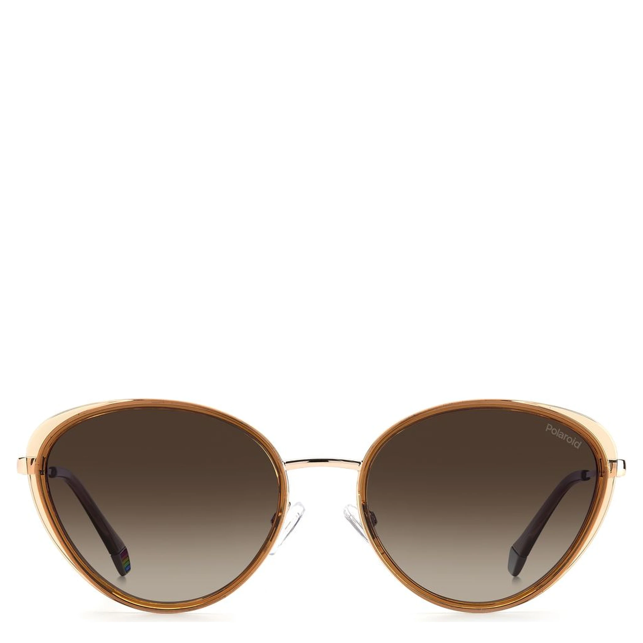 Beige Plastic Sunglasses