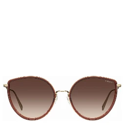 Brown Metal Sunglasses