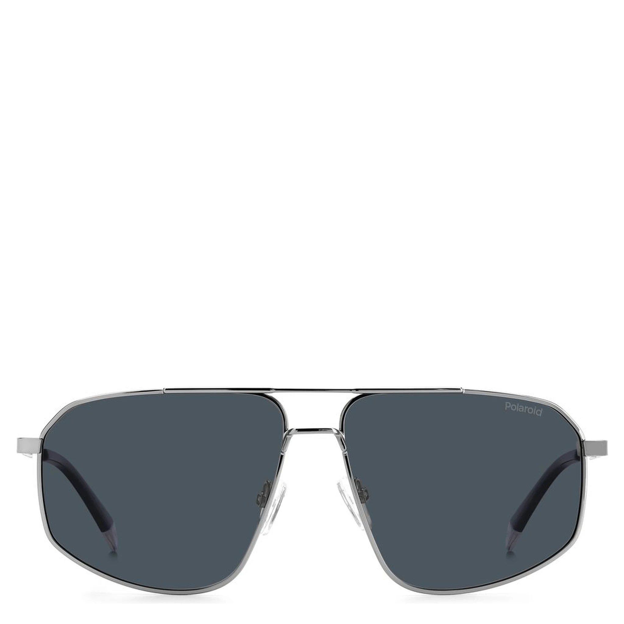 Gray Stainless Steel Sunglasses