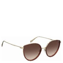 Brown Metal Sunglasses