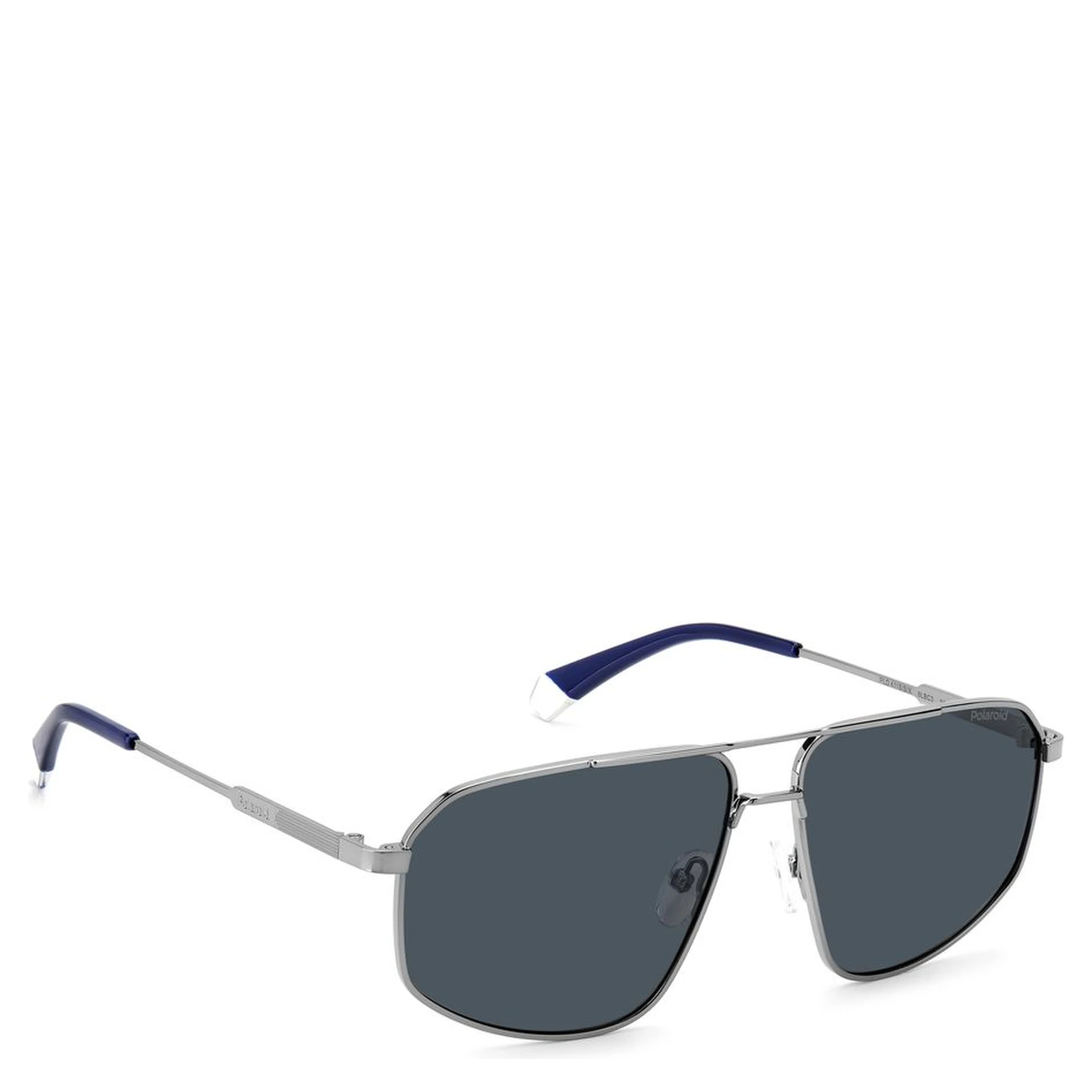 Gray Stainless Steel Sunglasses