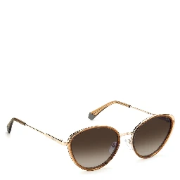 Beige Plastic Sunglasses