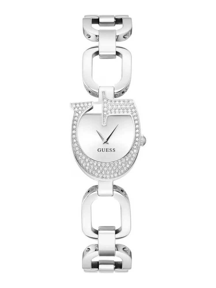 Gray Stainless Steel Dress Watch