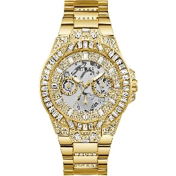 Gold Stainless Steel Dress Watch