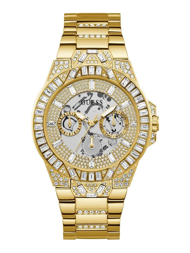 Gold Stainless Steel Dress Watch
