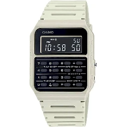 White Resin Digital Watch