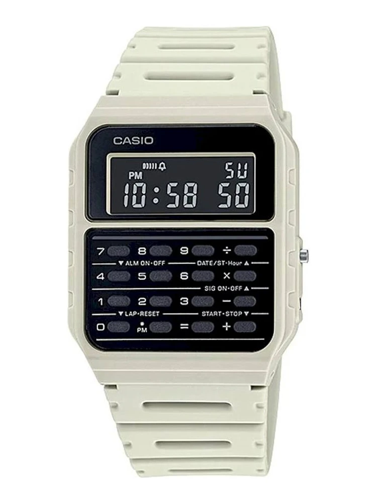 White Resin Digital Watch