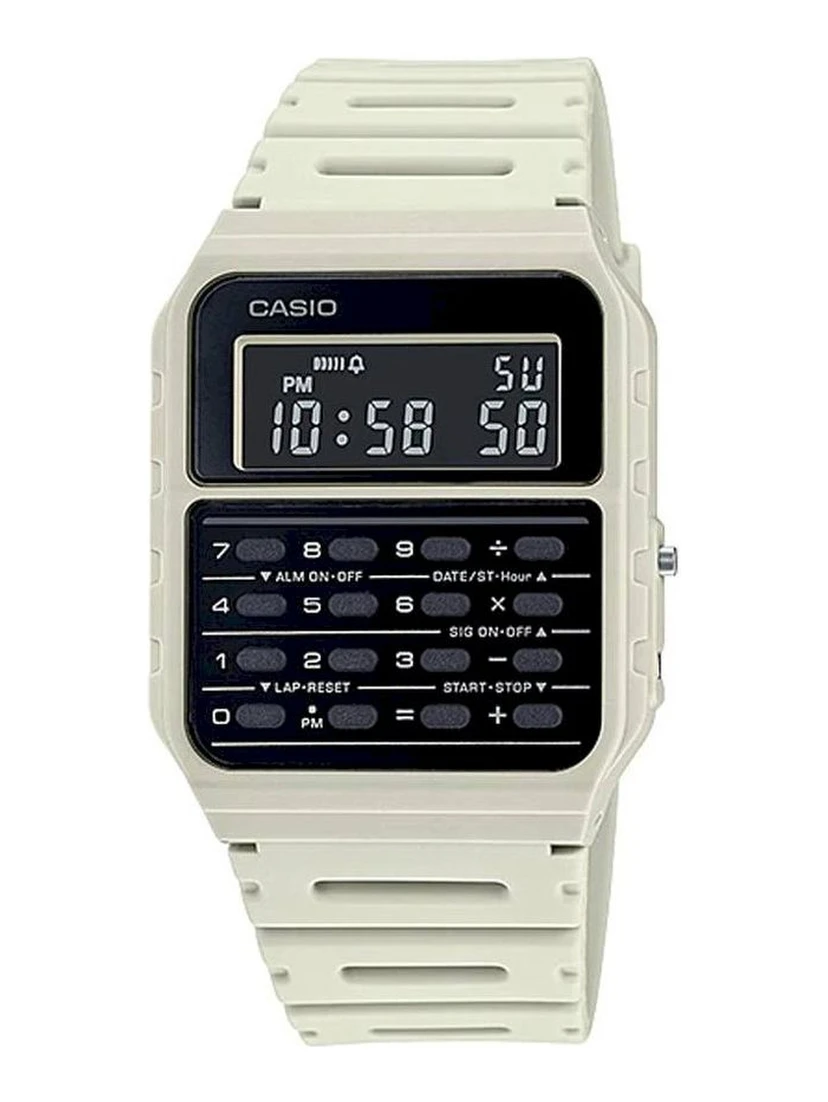 White Resin Digital Watch