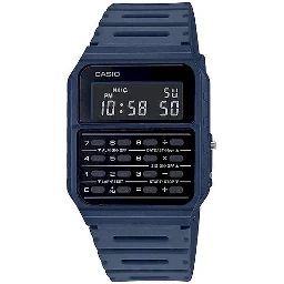 Blue Resin Digital Watch