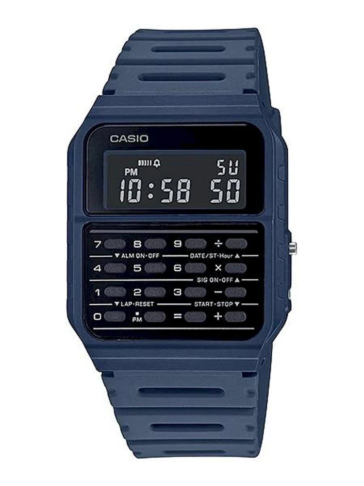 Blue Resin Digital Watch