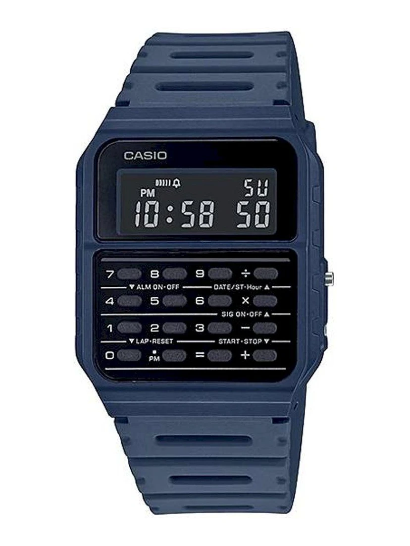 Blue Resin Digital Watch