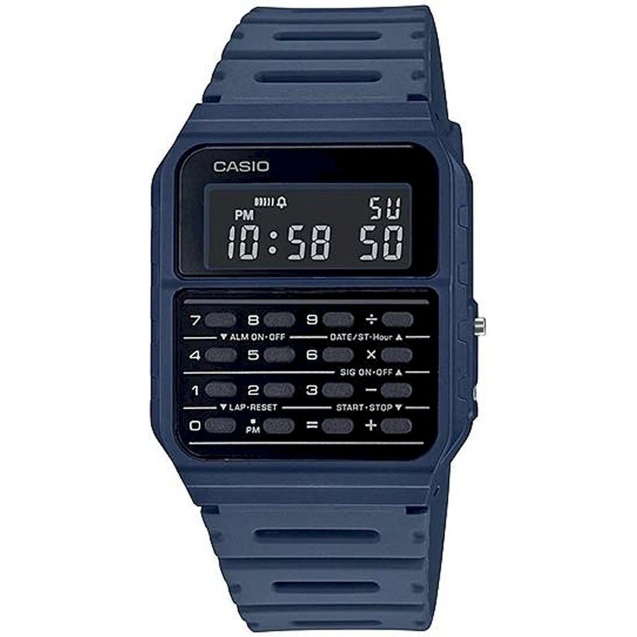 Blue Resin Digital Watch