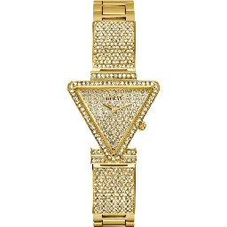 Gold Stainless Steel Dress Watch