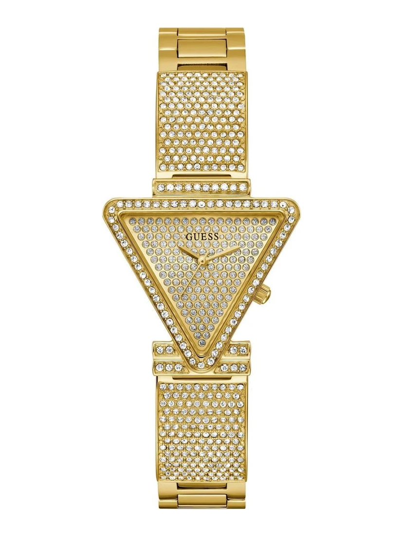 Gold Stainless Steel Dress Watch