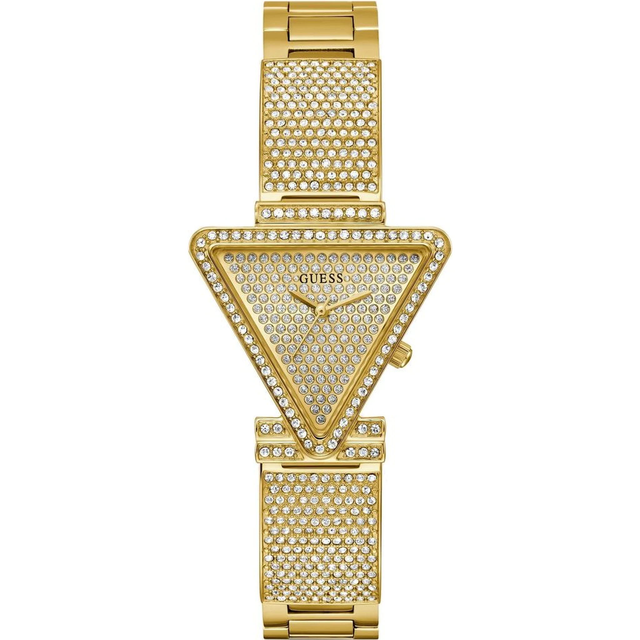 Gold Stainless Steel Dress Watch
