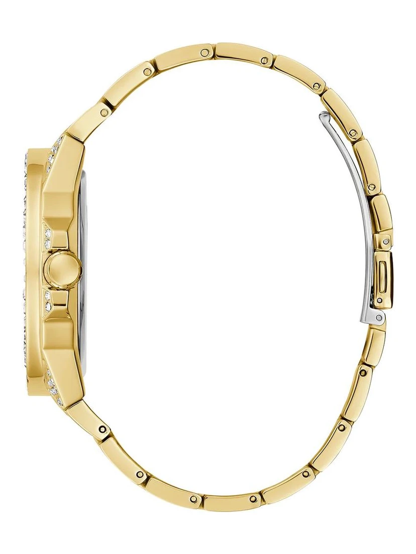 Gold Stainless Steel Dress Watch