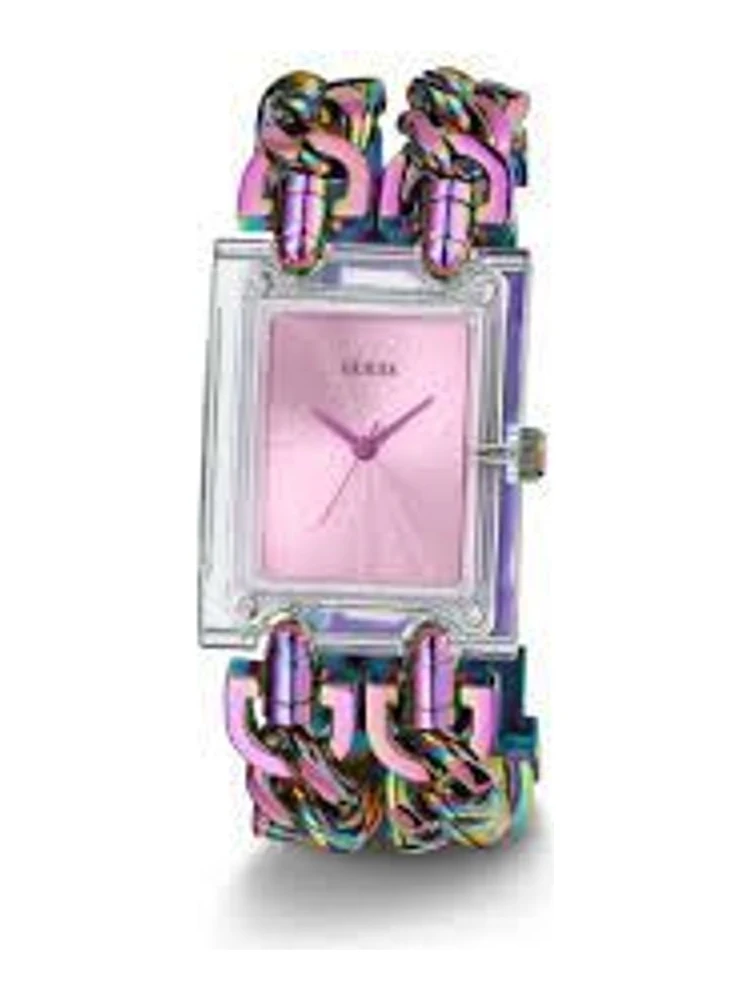 Multicolor Stainless Steel Dress Watch