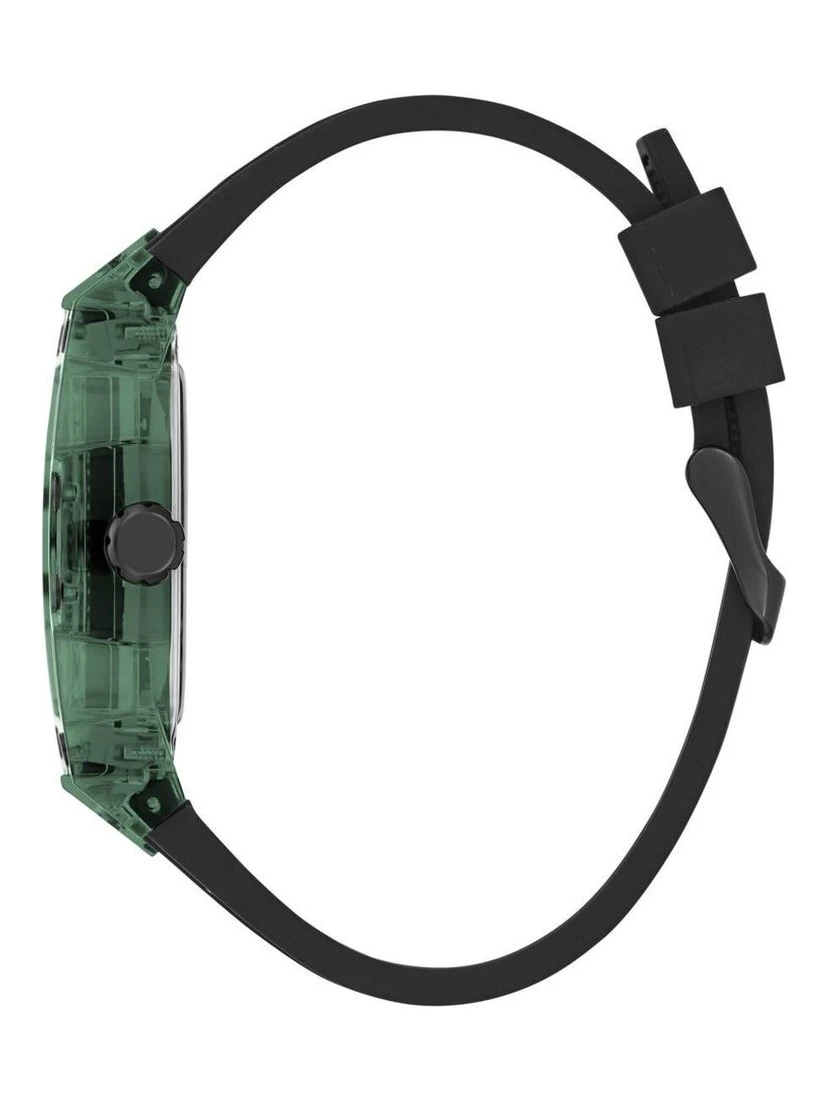 Black Synthetic Sport Watch