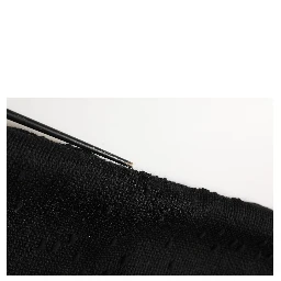 Black High Waist Pencil Cut Knee Length Skirt