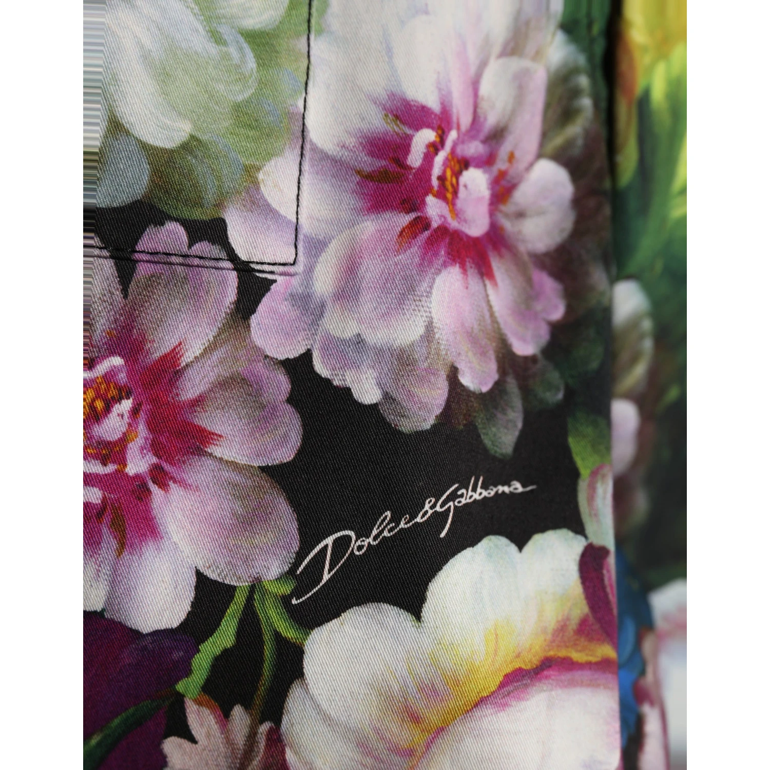 Multicolor Floral High Waist Wide Leg Pants