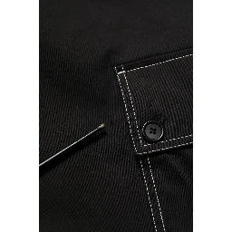 Black Vibe Cargo High Waist Straight Pants