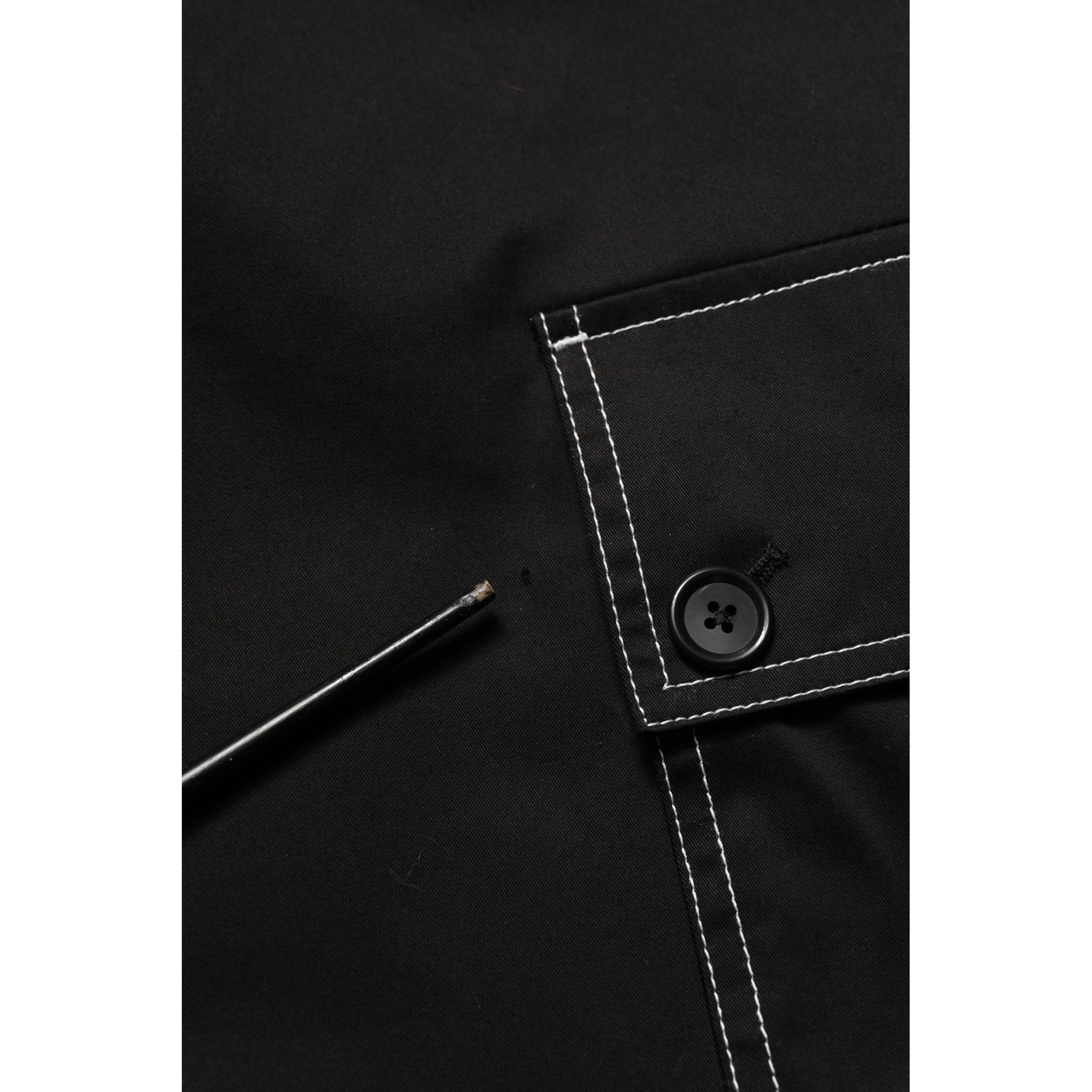 Black Vibe Cargo High Waist Straight Pants