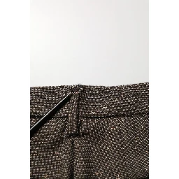 Dark Brown HighWaist Tapered Trouser Pants