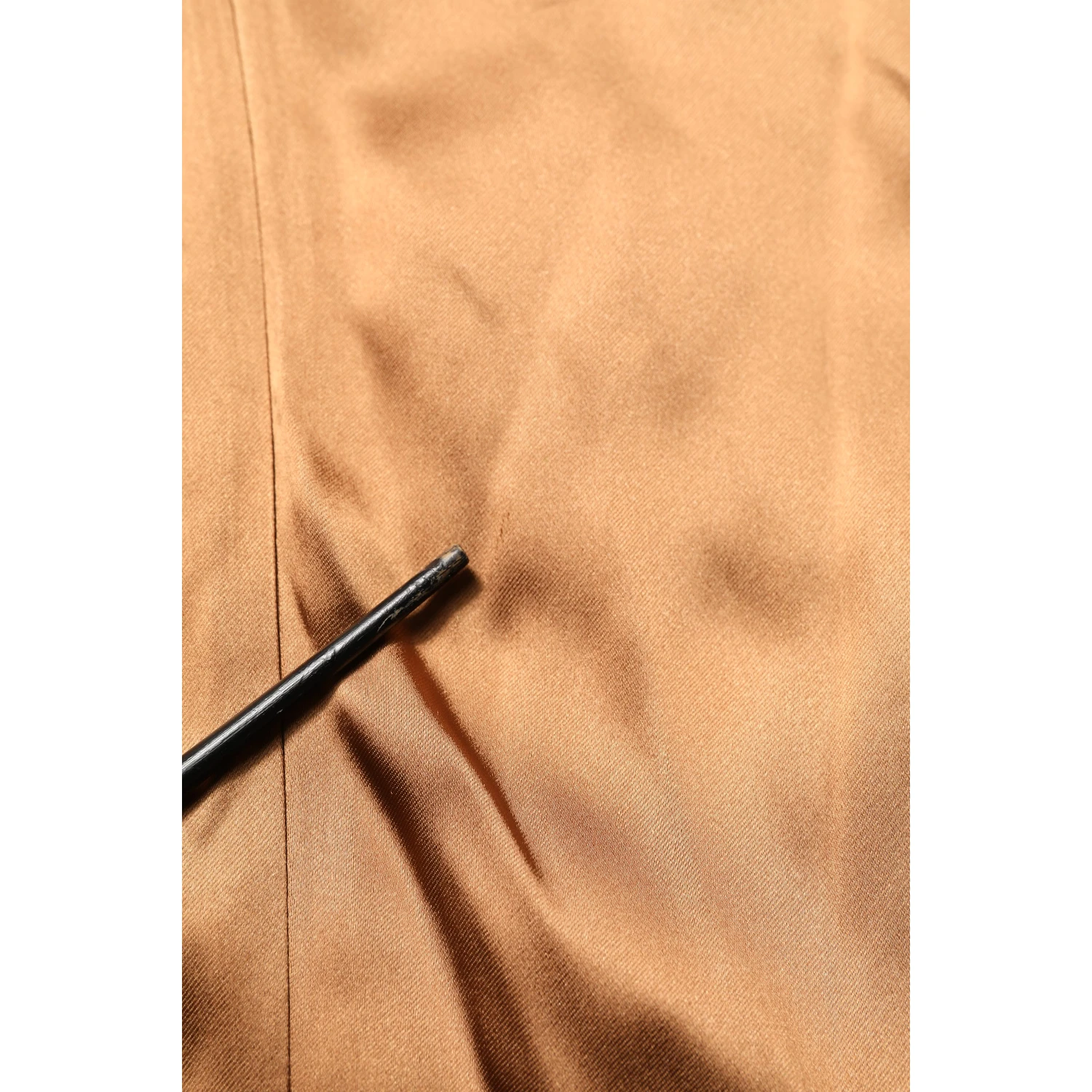 Brown Satin Acetate Wrap Sheath Mini Belted Dress