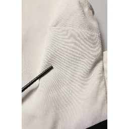 White Black Plunging Neck Sleeveless Bodysuit Dress