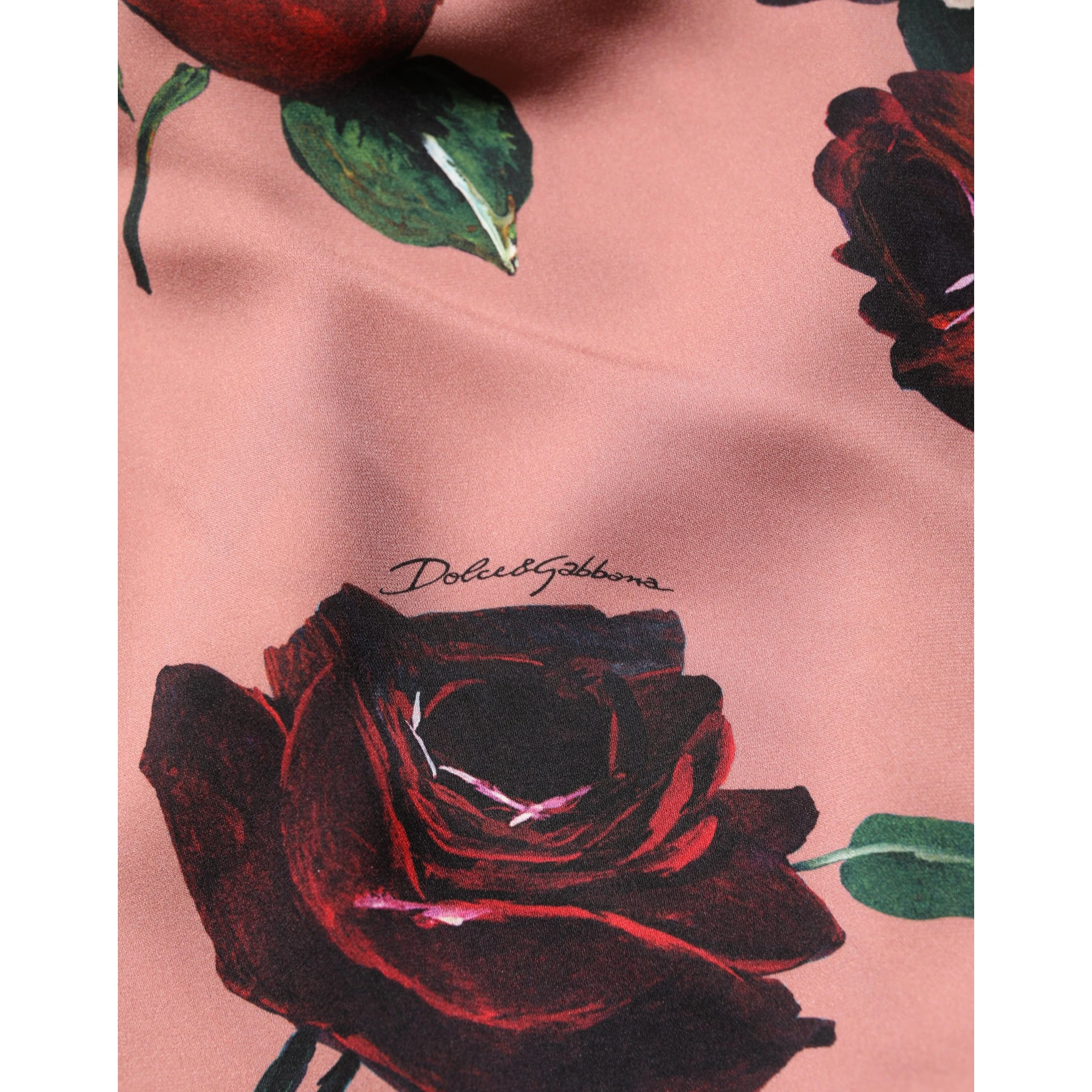 Dusty Pink Silk Floral Strapless Maxi Dress