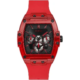 Red Synthetic Sport Watch