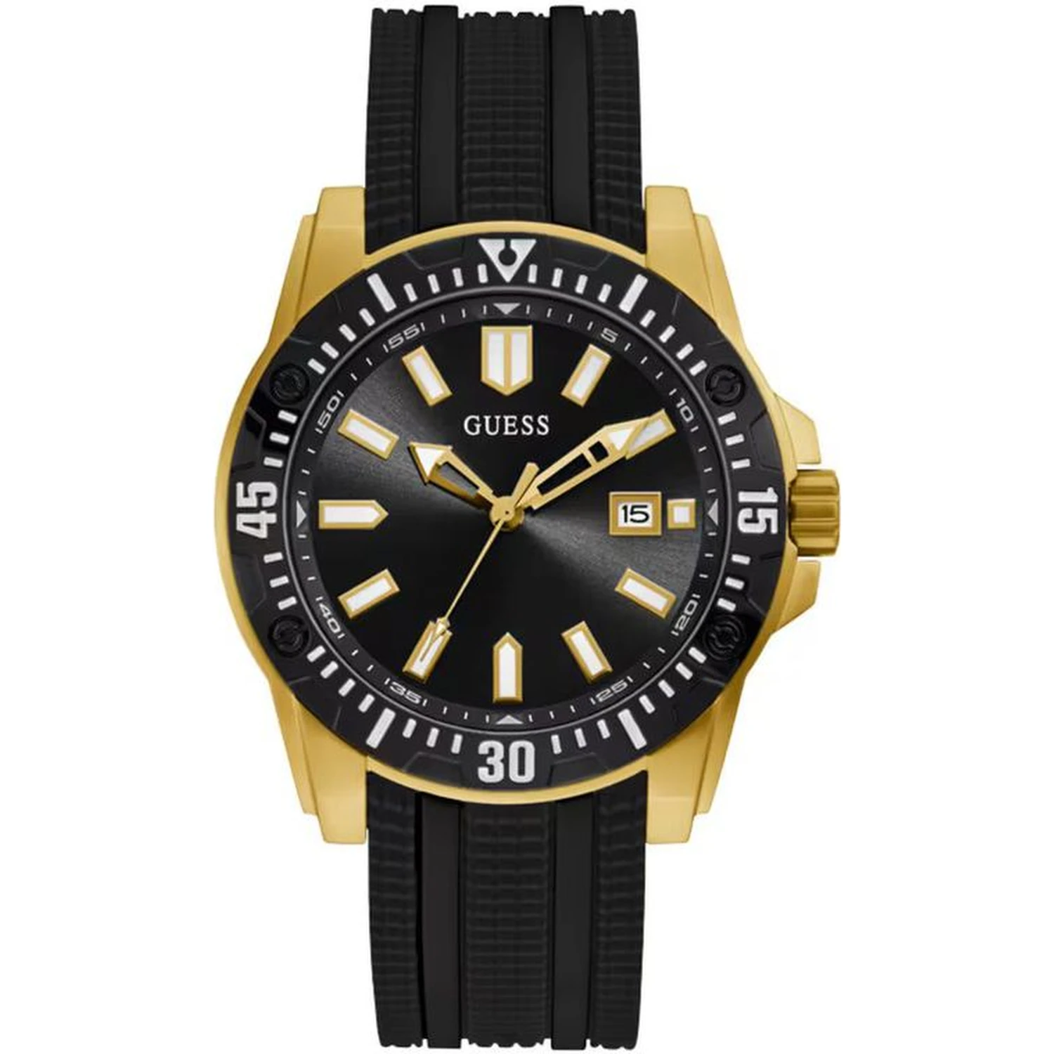 Black Synthetic Sport Watch