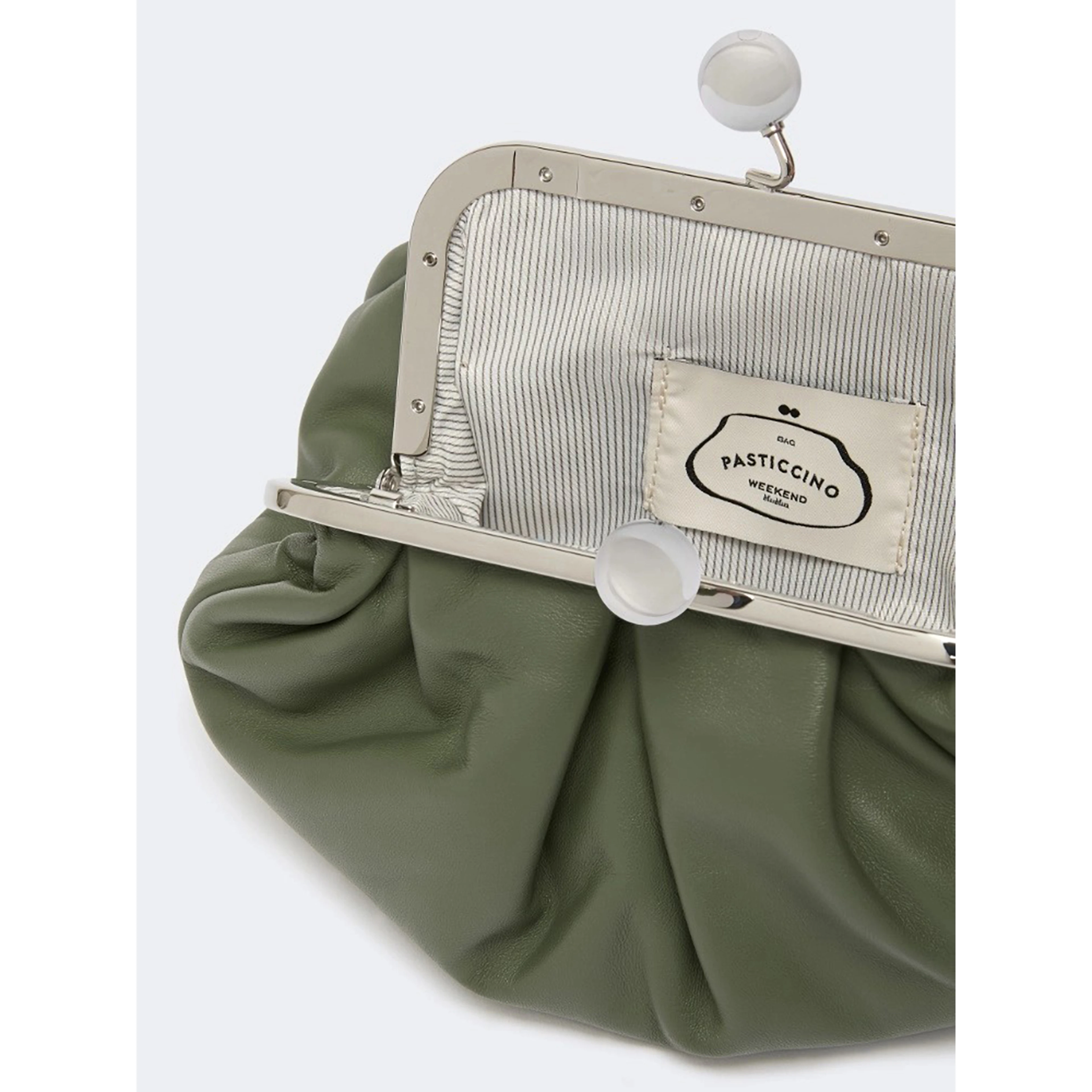 WEEKEND MAX MARA is accompanied by a handbag